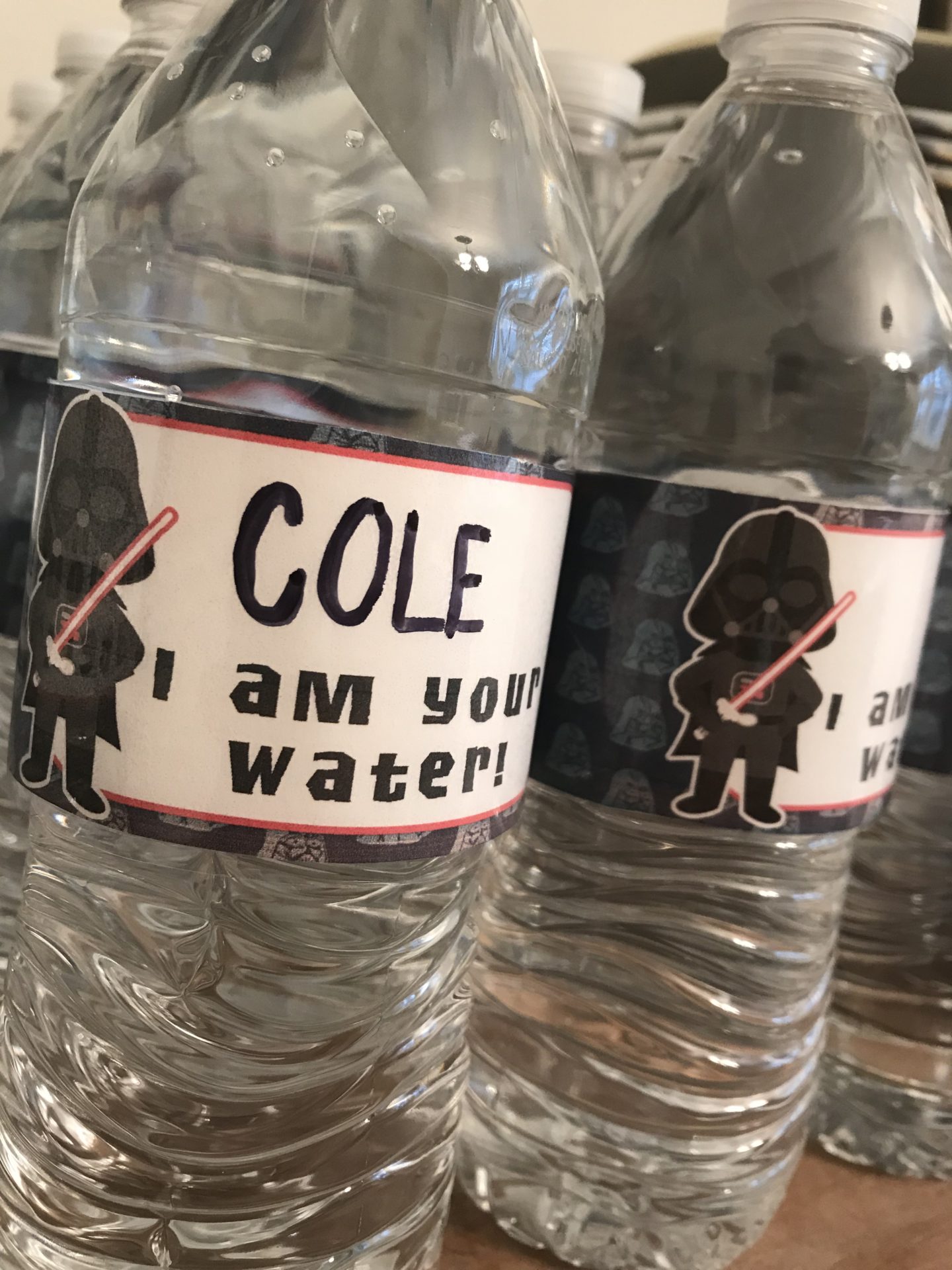 Star Wars Water Bottle Labels - Free Printable