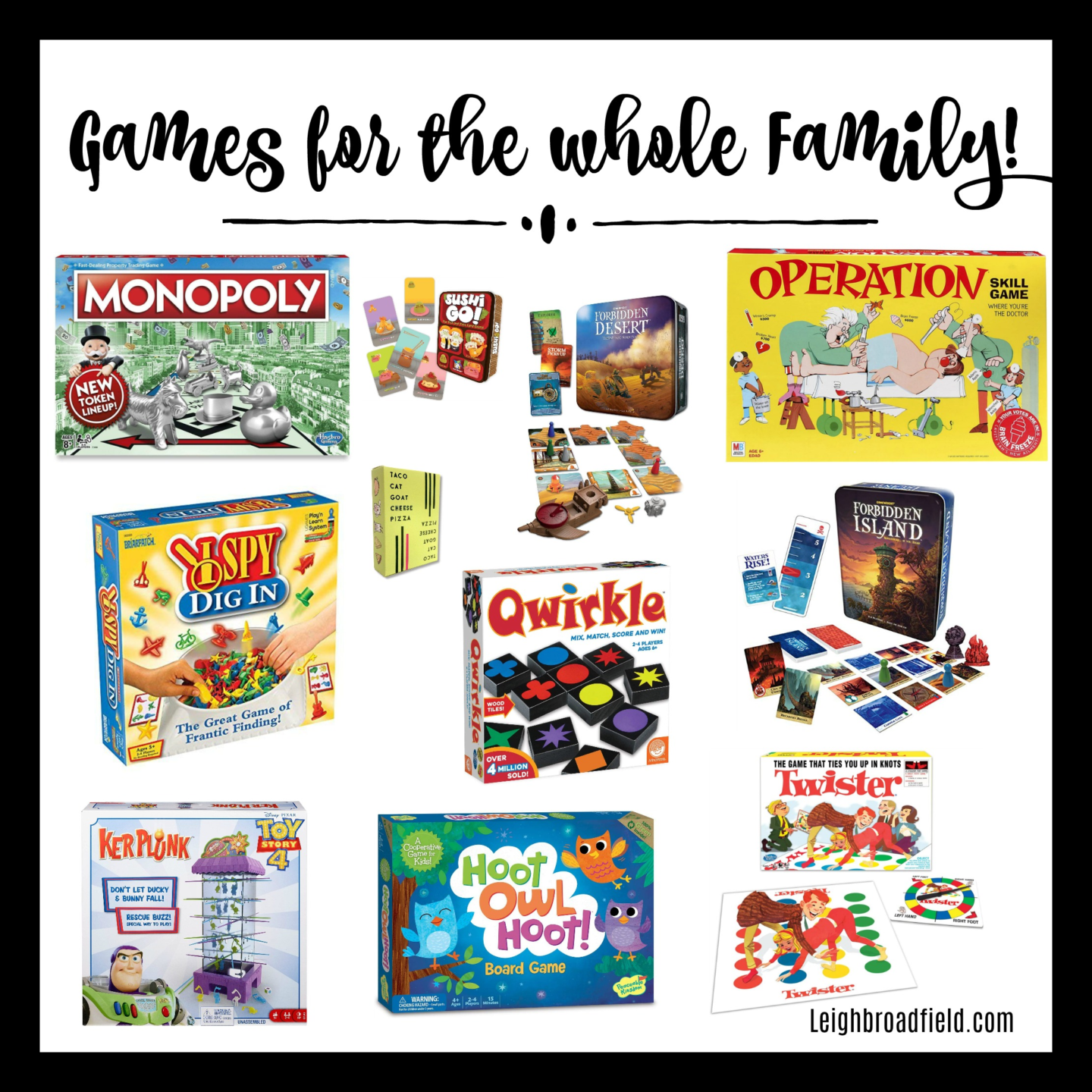 Best games for the whole family!