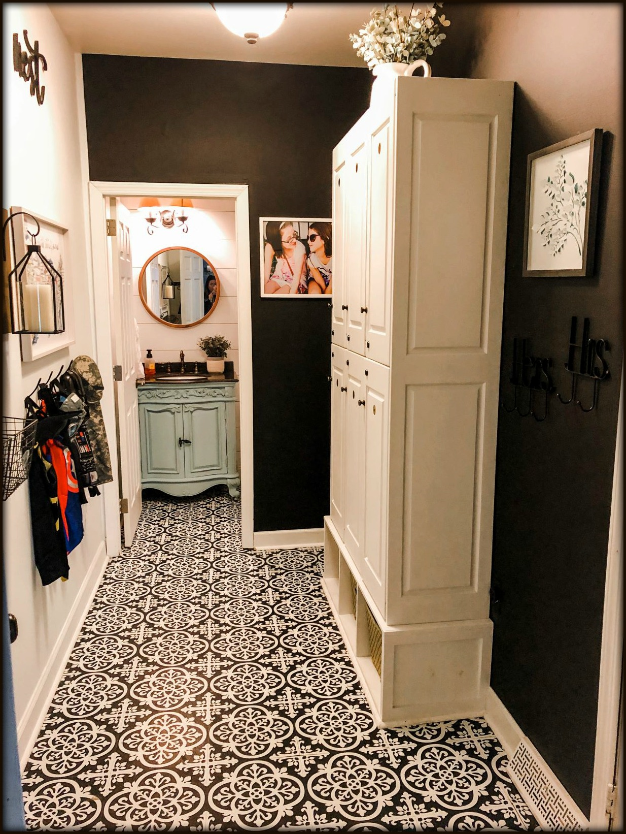 Mudroom Makeover for Under $120